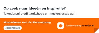 Masterclasses voor de Kinderopvang